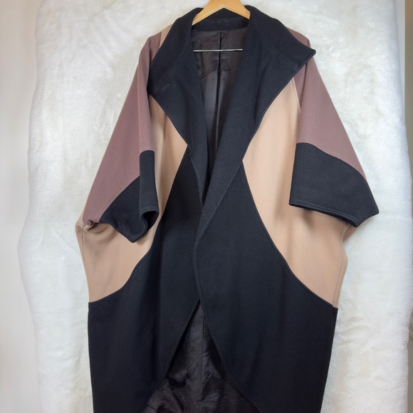 A0087 Vintage 70%  Rutland Inc Wool Coat ONE SIZE - Picture 1 of 13